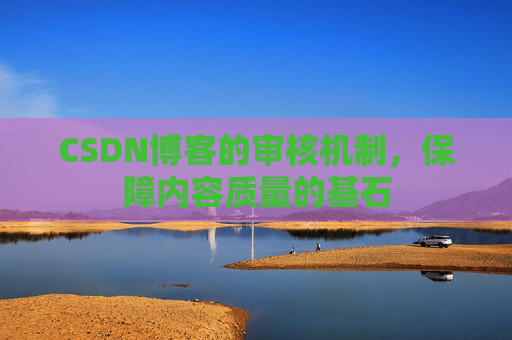 CSDN博客的审核机制，保障内容质量的基石
